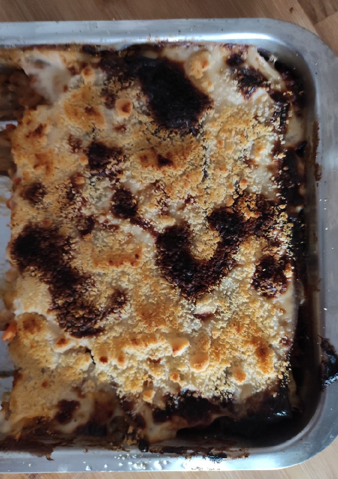 Una foto de Moussaka