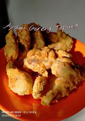 Foto resep Ayam Goreng Tepung simple