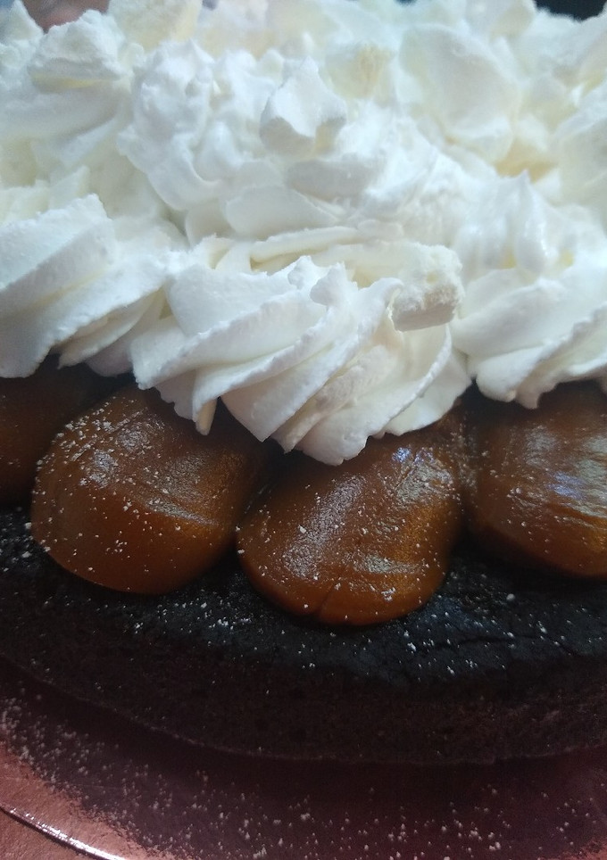 Una foto de Torta Brownie con cacao negro, súper fácil
