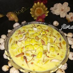A picture of Makhana kheer.