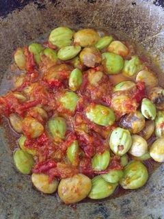 Foto resep 2. Sambal petai