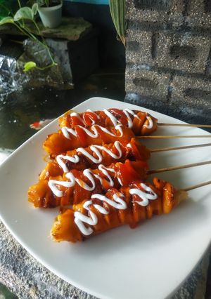 Foto resep Sosis jumbo bakar ala abang2