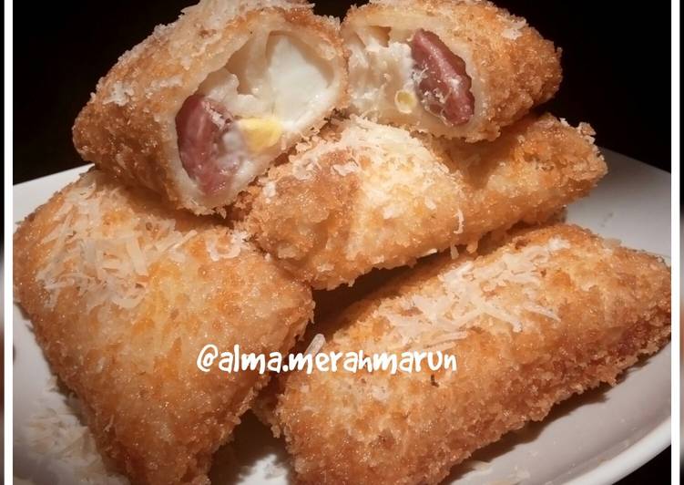 Riso Mayo / Risoles Mayo dengan kulit roti tawar