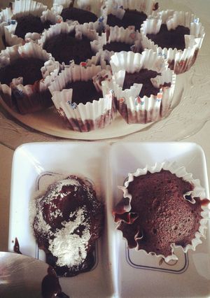 Foto resep ChocoLava Cake, No Mixer No Oven