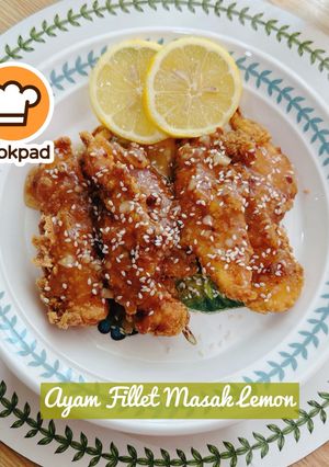 Gambar 👩🍳Ayam Fillet Masak Lemon