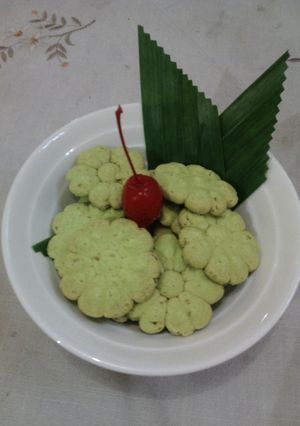 Foto resep Sagu Pandan Cookies