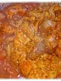 Gulai Pedas Mandai (Jerami / Kulit Cempedak)