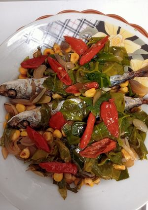 Foto resep Tumis Daun Melinjo Pindang