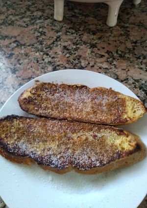 Una foto de Tostadas francesas integrales