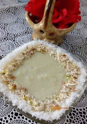 A picture of Lauki ki kheer.