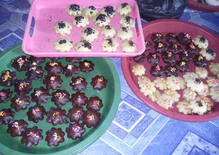 Brownis simpel no mixer dan oven