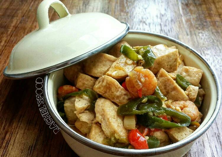 Oseng Tahu Saus Tiram