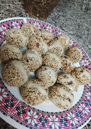 صورة لوصفة كرات التمر