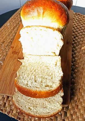 Una foto de Pan Japonés. Hokkaido Bread. En thermomix