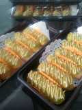 Eclair Greentea tiramisu peanuts