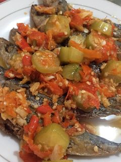 Foto resep Ikan cue pindang sambel bawang blimbing wuluh