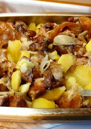 Csülök pékné módra recept fotója