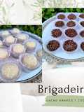 Brigadeiros "Cacao Amargo y Coco Rallado"