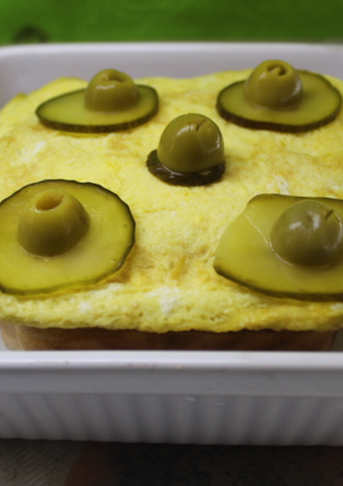 Una foto de Pastel de pan de molde