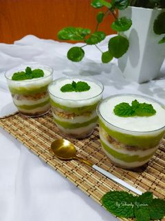 Foto resep Avocado Float Cake