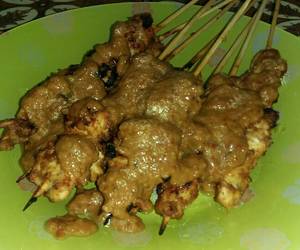 Resep mudah Sate ayam Madura #aLaNakKairo Paling Enak