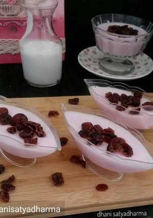 Foto resep Puding pinkih keto