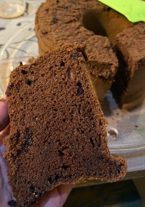 Foto resep Coklat chiffon cake