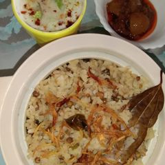 A picture of Mixed dal khichdi.