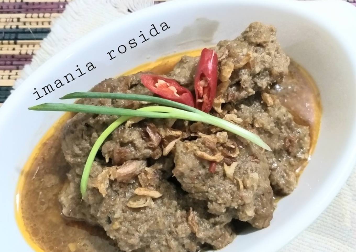 10. Kare daging sapi