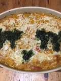 Gratin de potimarron aux tomates fromage et saumon fumé