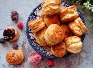 Gambar Chia seed scones air fryer