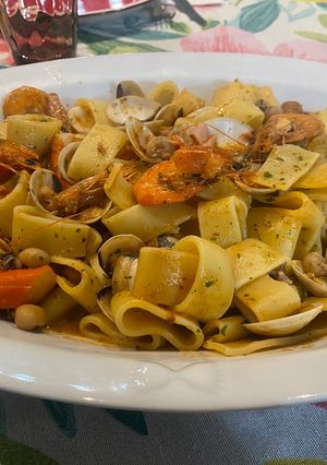 Foto di Paccheri alla pescatora