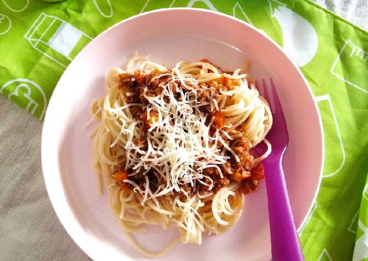 Favorit Keluarga : Spaghetti Bolognese