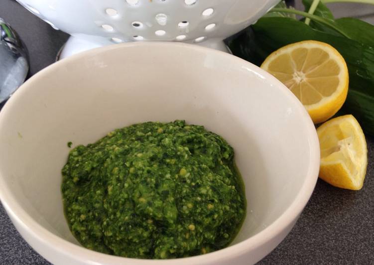 Recipe of Perfect Wild Garlic Pesto