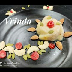 A picture of Samak Halwa.