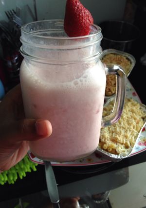Foto resep Naberry smoothie