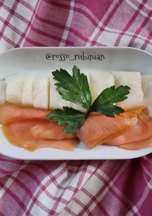 Foto di Finger food di limelon e salmone