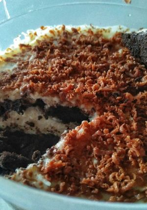 Foto resep Oreo cheesecake irit bahan