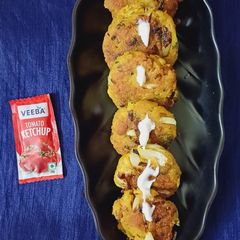 A picture of Leftover potato cutlets.