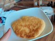 Una foto de pancakes keto