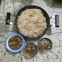 A picture of Mixed fried rice.