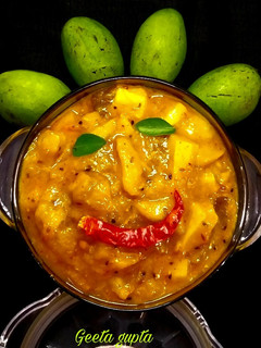 खट्टी मीठी तीखी आमलौंजी (Khatti mithi teekhi aam laungi recipe in hindi) रेसिपी मुख्य फोटो