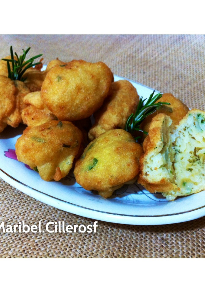 Una foto de Buñuelos de bacalao