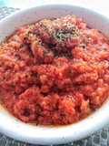 Pappa al Pomodoro with Tomato Sauce and Oregano
