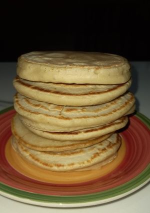 Una foto de Pancakes de avena 🥞 ♡