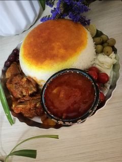 عکسی از دستور چلوگوشت