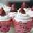 Cupcakes con sabor a frutilla