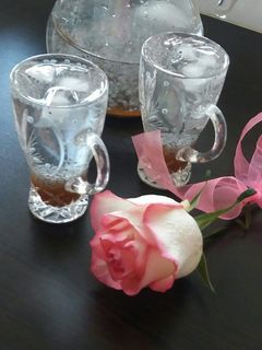 عکسی از دستور شربت تخم شربتی و خاکشیر