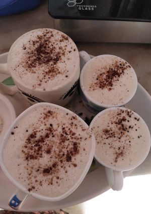 हॉट कॉफी (hot coffee recipe in Hindi) रेसिपी मुख्य फोटो