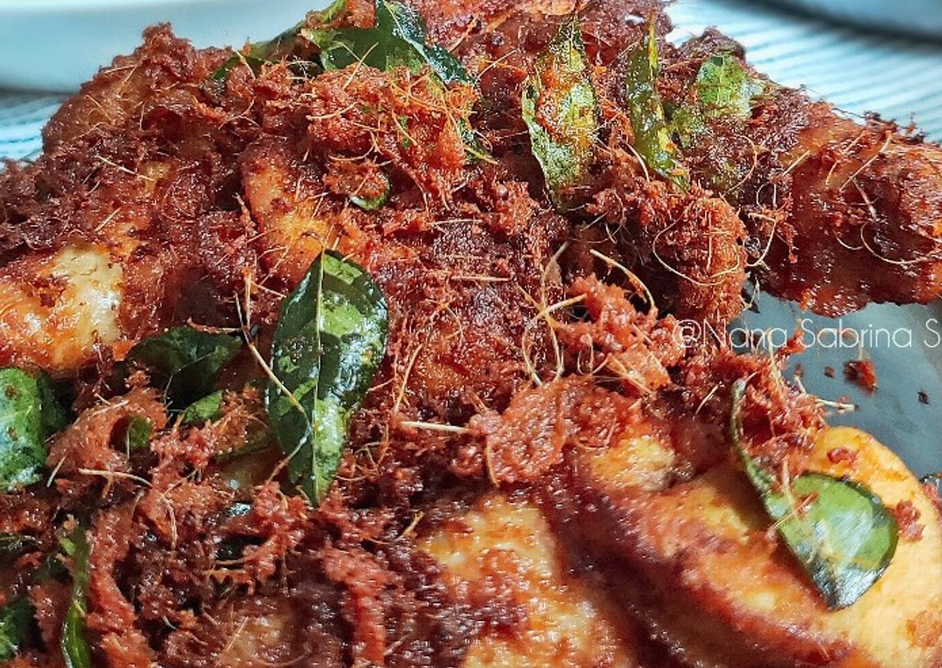 Ayam Bakar Pedas Mudah.